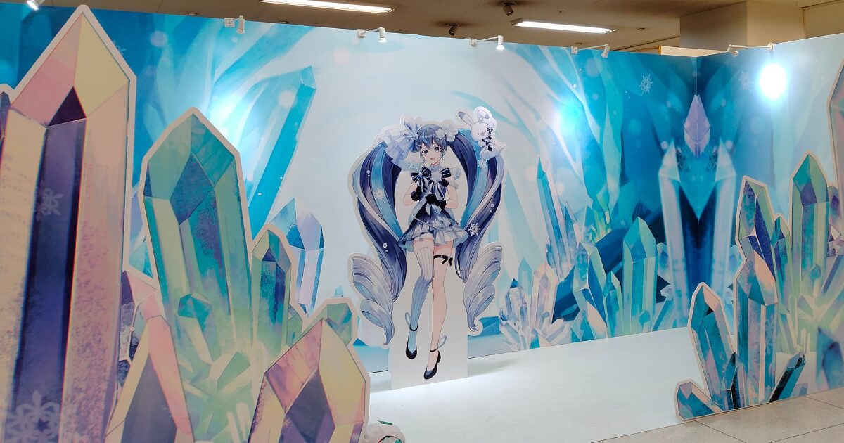 snowmiku2025撮影ブース